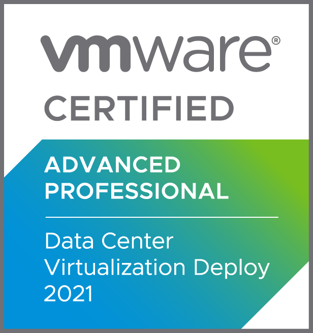VCAP-DCV Deploy 2021 VMware Certified Advanced Professional  Data Center Virtualization Deploy 2021 Logo