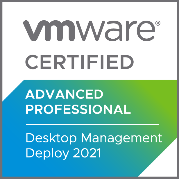 VCAP-DTM Deploy 2021 VMware Certified Advanced Professional  Desktop and Mobility Deployment 2021 Logo