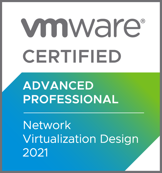 VCAP-NV Design 2021 VMware Certified Advanced Professional  Network Virtualization Design 2021 Logo