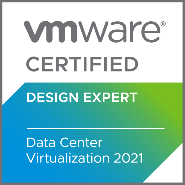 Программа сертификации VCDXDCV 2021 VMware Certified Design Expert