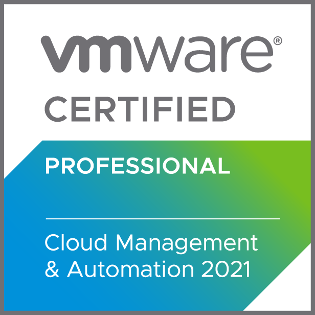 Программа сертификации VCPCMA 2021 VMware Certified Professional