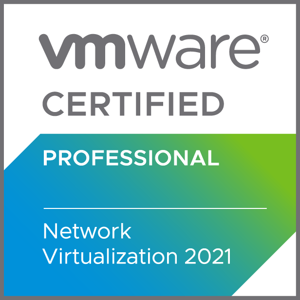 VCP-NV 2021 VMware Certified Professional  Network Virtualization 2021 Logo