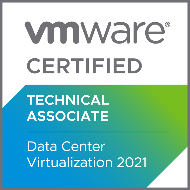 VCTA-DCV 2021 VMware Certified Technical Associate  Data Center Virtualization 2021 Logo