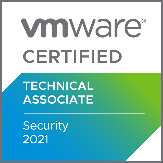 VCTA-SEC 2021 VMware Certified Technical Associate - Security 2021 Logo