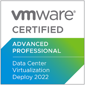 VCAP-DCV Deploy 2022 VMware Certified Advanced Professional — Data Center Virtualization Deploy 2022 Logo
