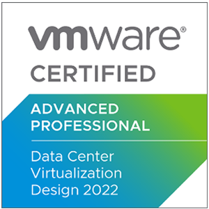 VCAP-DCV Design 2022 VMware Certified Advanced Professional — Data Center Virtualization Design 2022 Logo