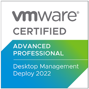 VCAP-DTM Deploy 2022 VMware Certified Advanced Professional  Desktop Management Deploy 2022 Logo