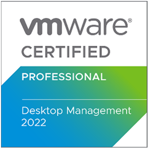 VCP-DTM 2022 VMware Certified Professional - Desktop Management 2022 Logo