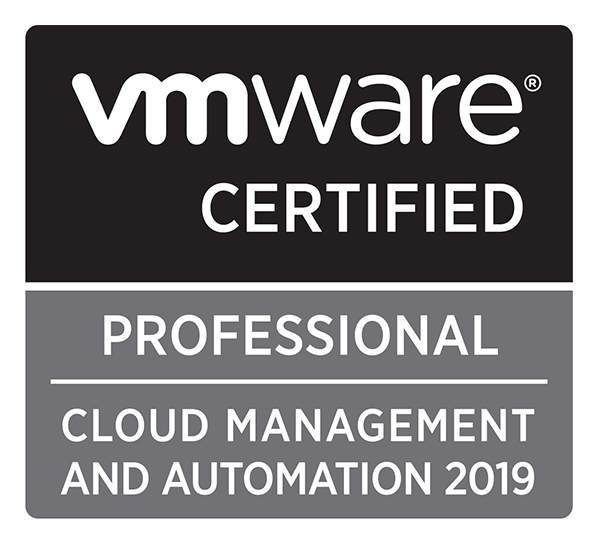 VCP-CMA 2019: VMware Certified Professional - Cloud Management and Automation 2019