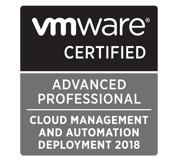 VCAP-CMA Deploy 2018: VMware Certified Advanced Professional  Cloud Management and Automation Deploy 2018